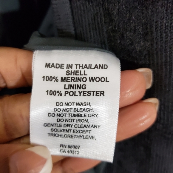 Ashworth Full-Zip Wool Sweater - Picture 11 of 11